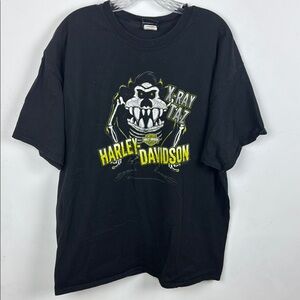 Harley-Davidson Black Graphic T-Shirt for Men